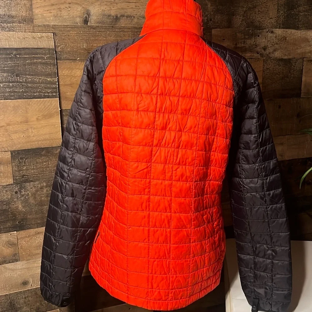 The North Face Women’s Orange and Black Full Zip Up Jacket Size M - Picture 2 of 9